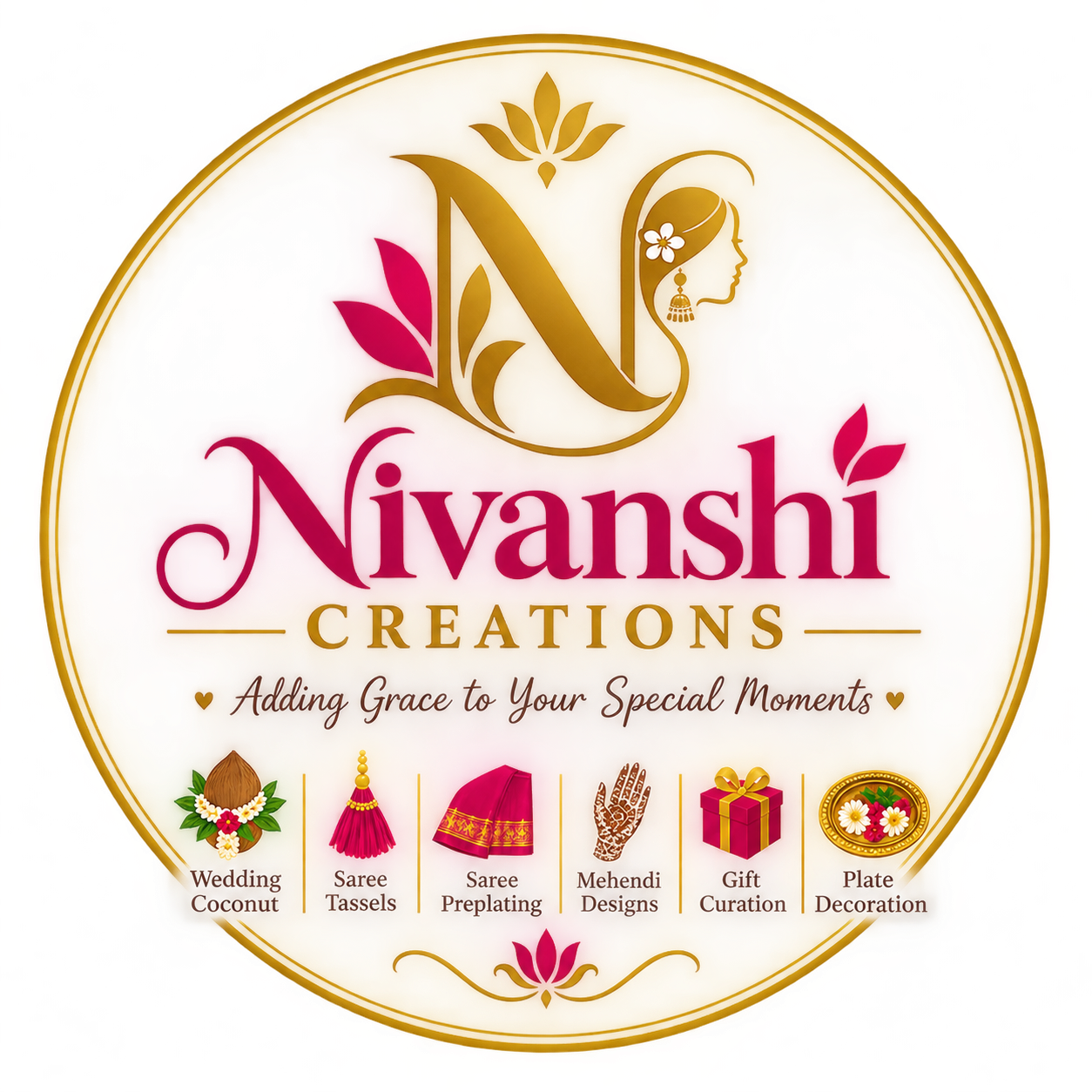 Nivanshi Creations logo